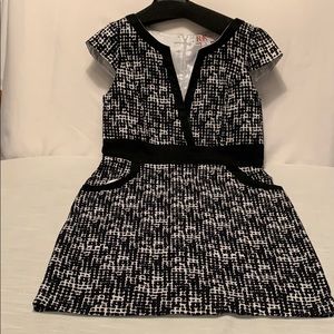 R & K Originals  Black and White Dress